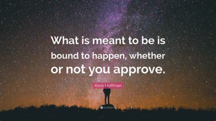 Are bound to happen?