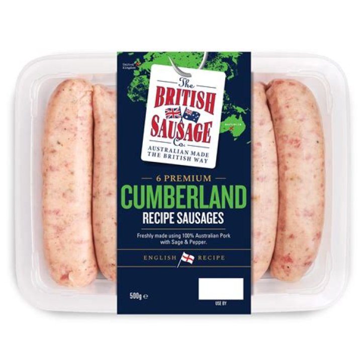 Are cumberland sausages gluten free?