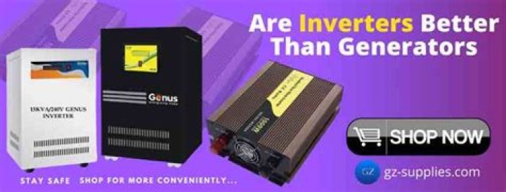 Are inverters better than generators?