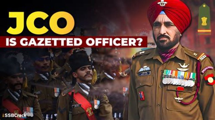 Are territorial army officers gazetted?