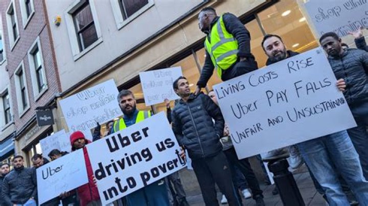 Are uber drivers on strike?