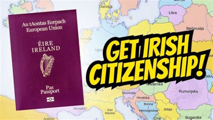 Can an english spouse get an irish passport?