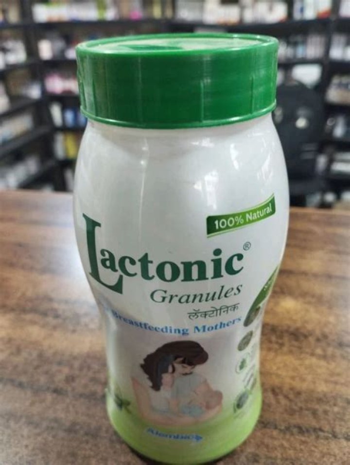 Can lactonic granules be taken with water?