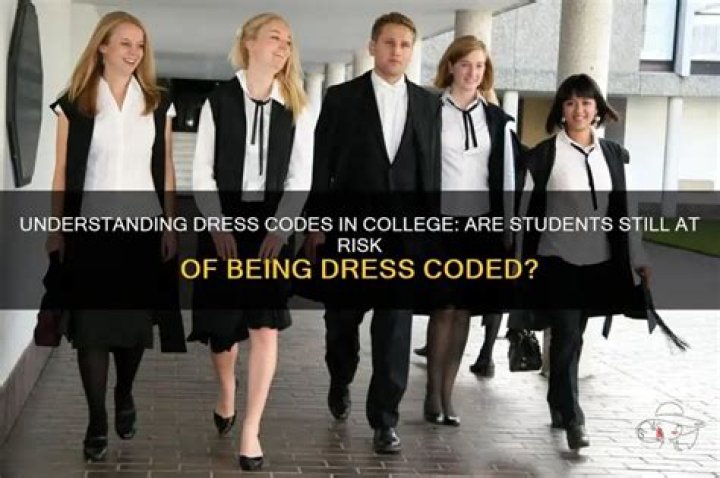 Can you get dress coded in college?