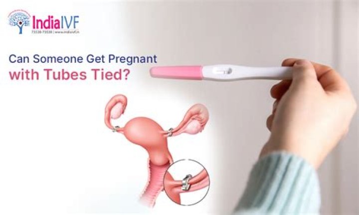 Can you get pregnant with tubes clamped?