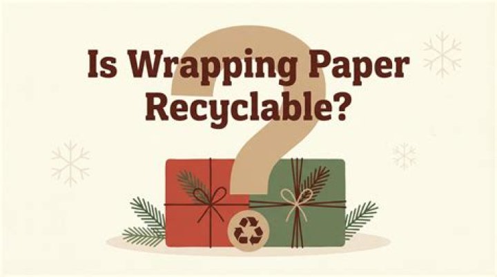 Can you recycle wrapping paper?