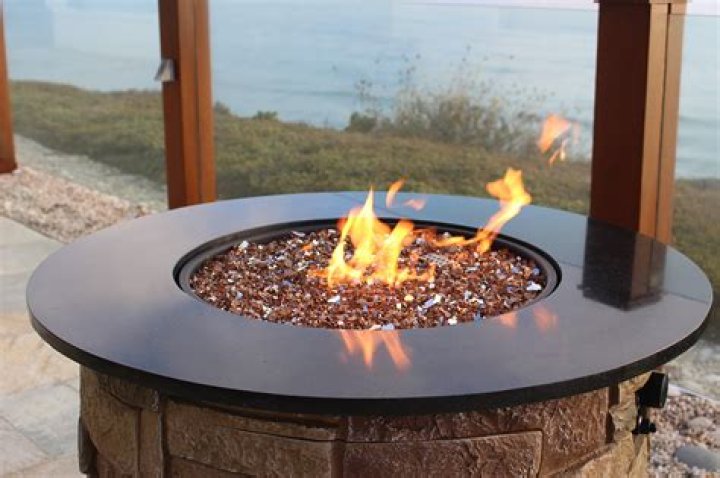 Can you use glass beads in a fire pit?