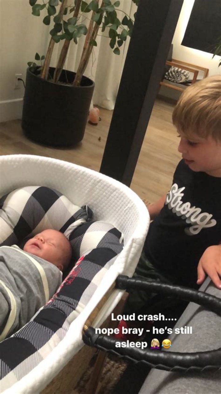 Christina Anstead Shares Sweet Video of Newborn Son Hudson Bonding With Brother Brayden