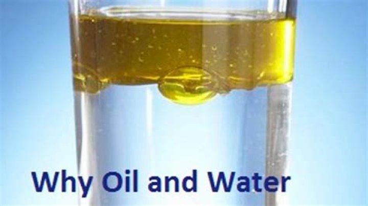 Did the cooking oil and water completely mix?