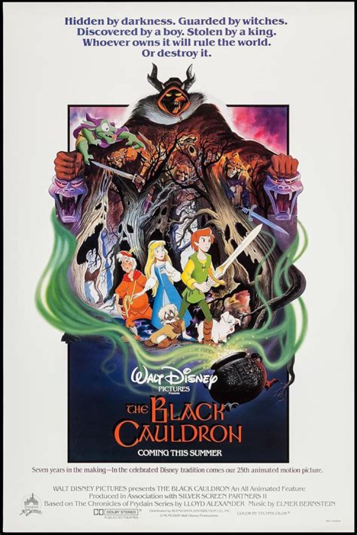 Did tim burton work on the black cauldron?