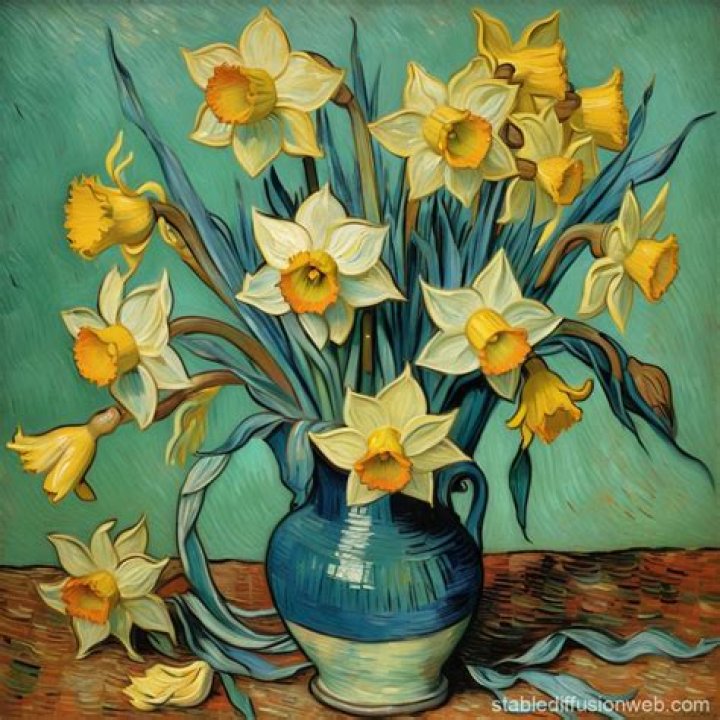 Did van gogh paint daffodils?