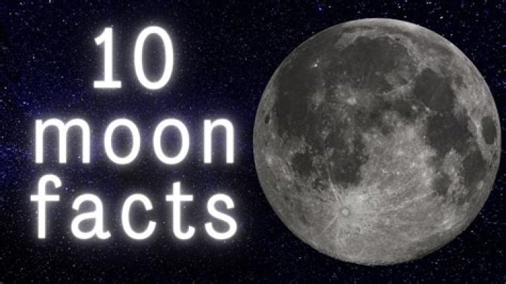 Did you know facts about the moon?