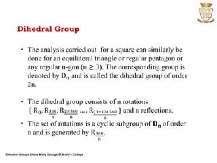Do dihedral groups commute?
