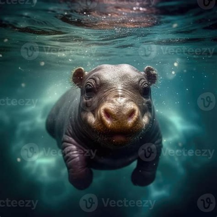 Do hippos sleep underwater?