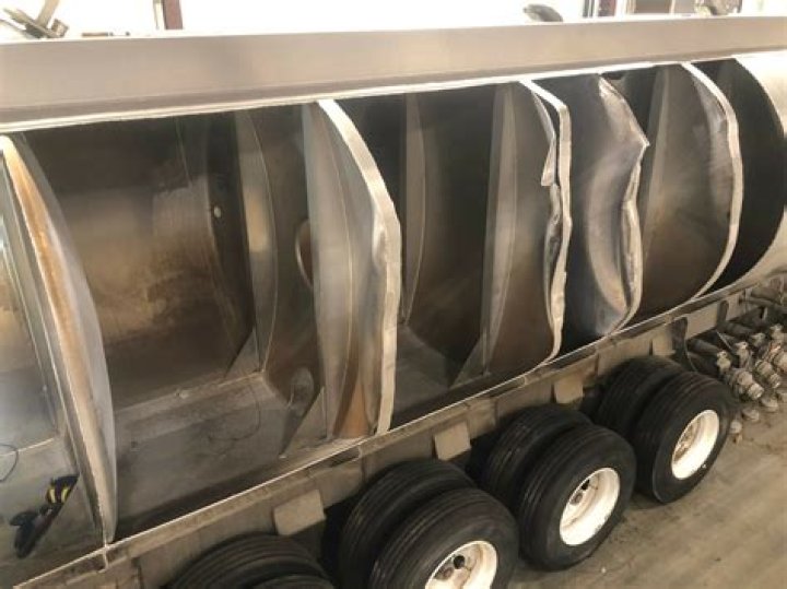 Do milk tankers have baffles?