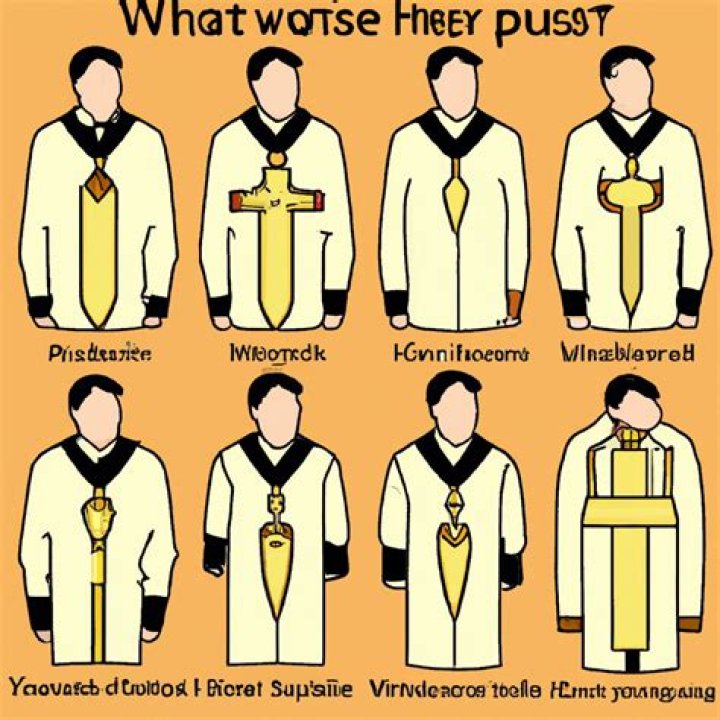 Do priests wear chasubles?