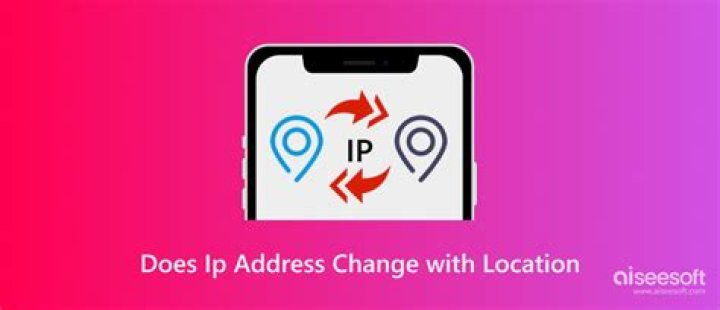 Does ip address change?
