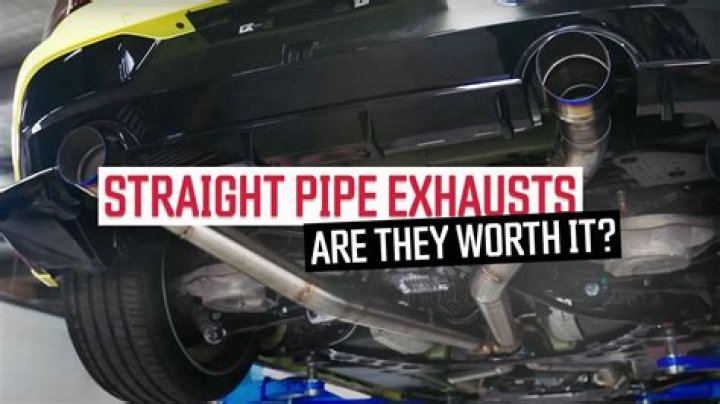 Does straight piping hurt your car?