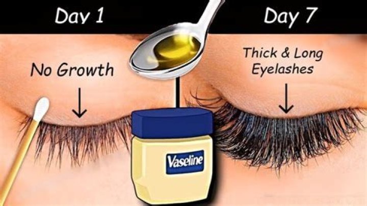 Does vaseline make your eyelashes grow?