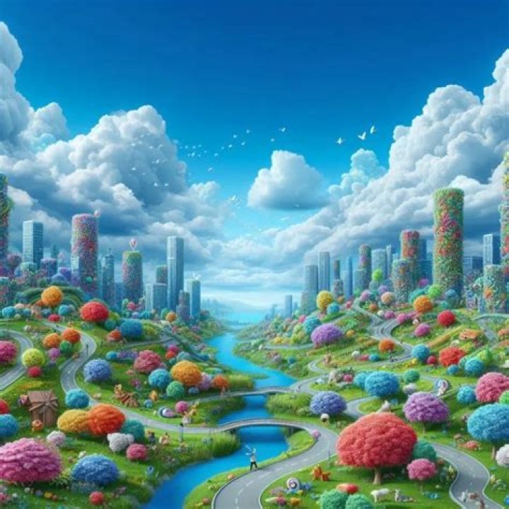 Has cities but no houses?