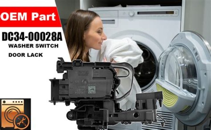 How do I fix my Samsung washer door latch?