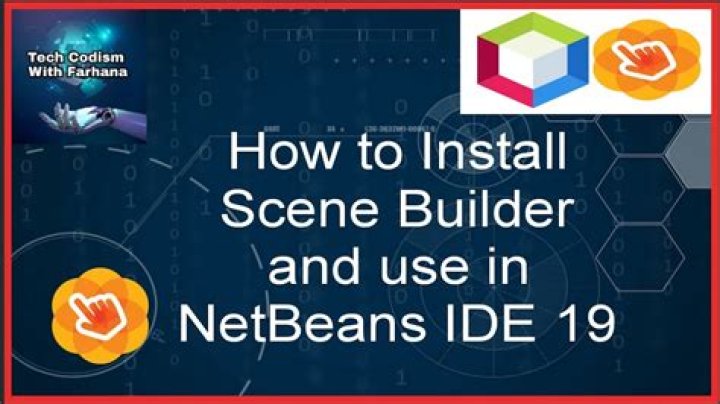 How do I open Scene Builder in NetBeans?
