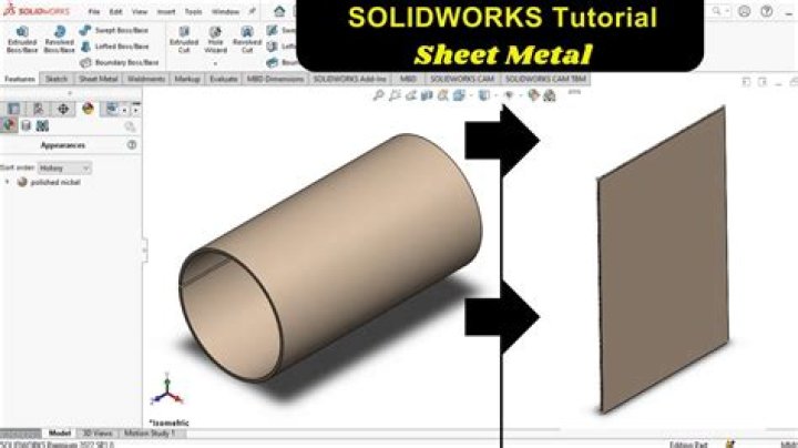 How do I use sheet metal in Solidworks?