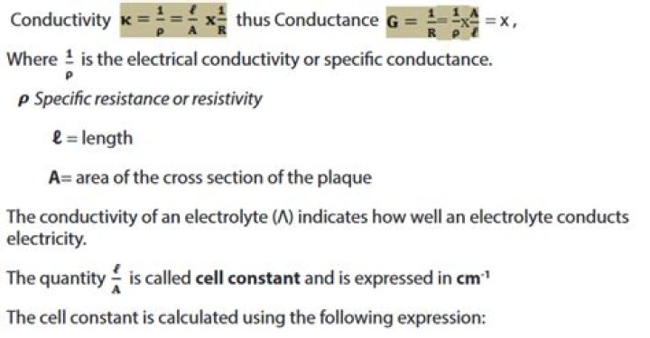 How is conductance related to resistance?