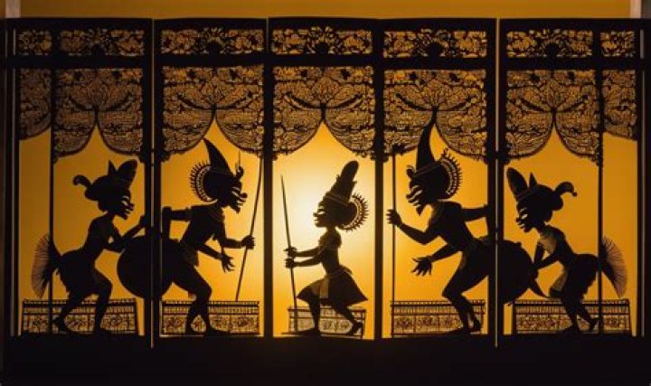 How is wayang kulit performed?