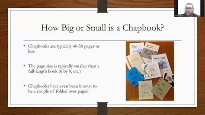 How long are chapbooks?