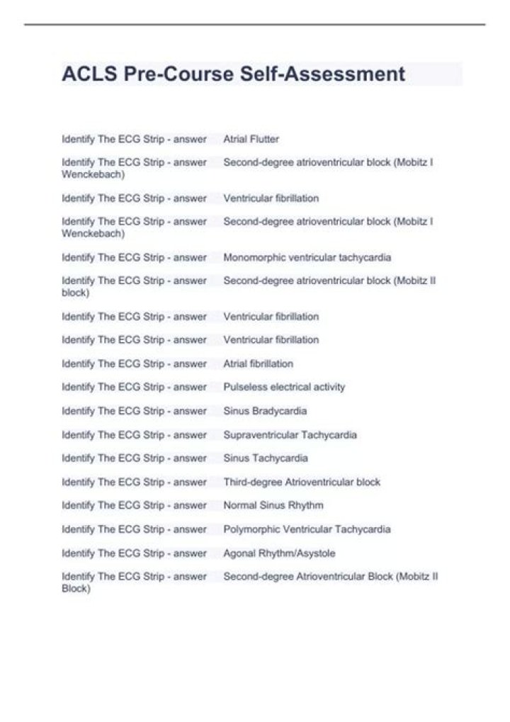 How long does the ACLS Precourse assessment take?