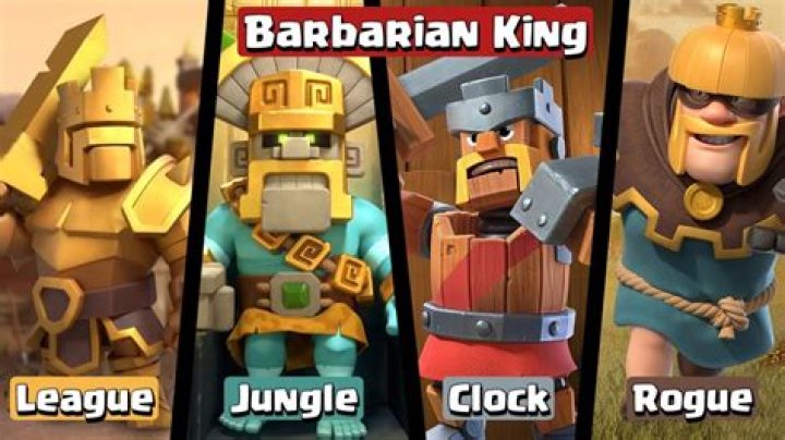 How much is the barbarian king in clash of clans?