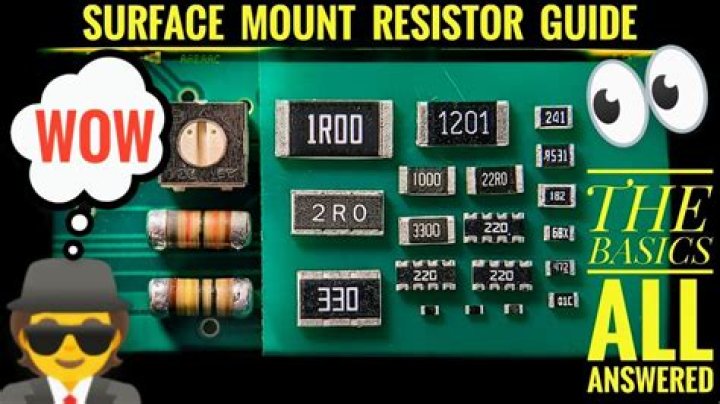 How smd resistors are made?