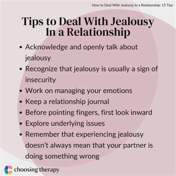 How to ease jealousy?