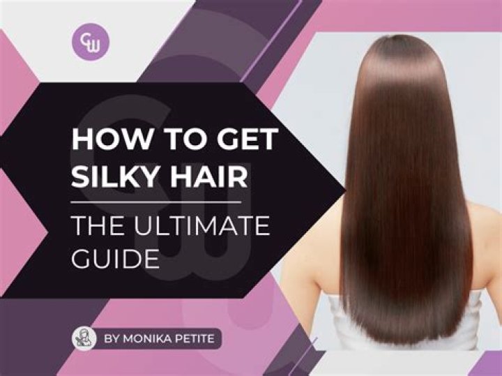 How to get silky soft straight hair?