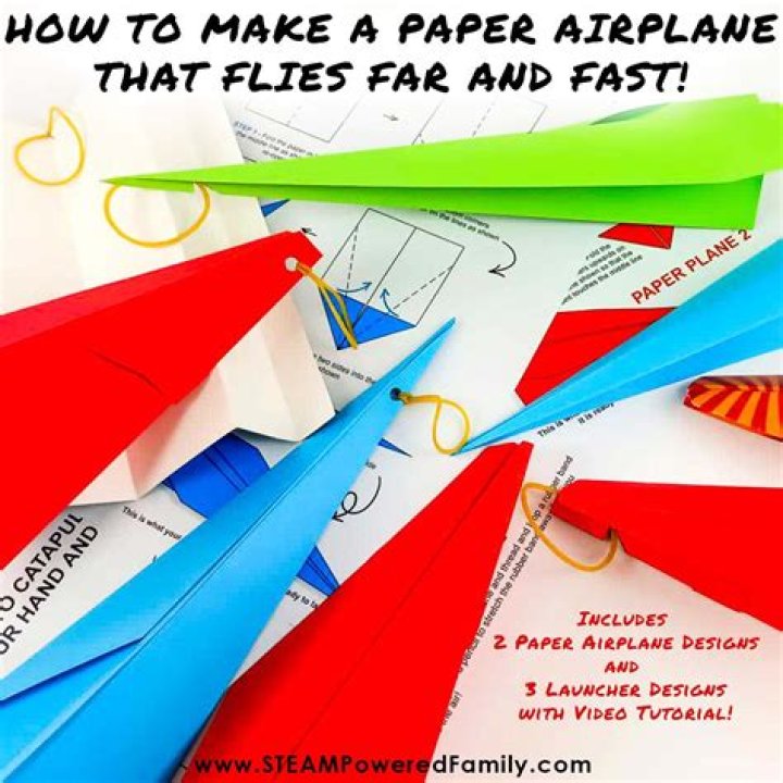 How to make a paper airplane beginners?