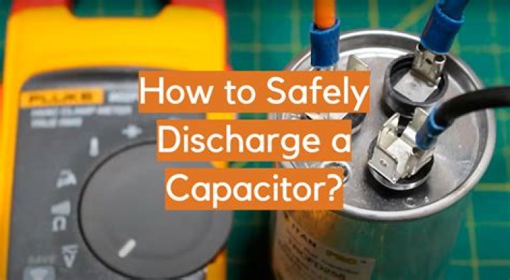 How to safely de energize capacitor?