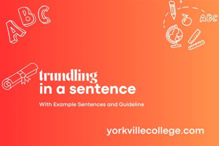How to use trundling in a sentence?