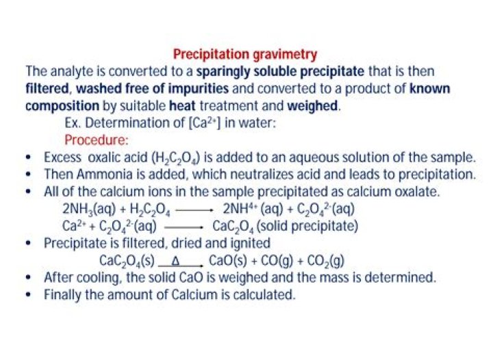 In gravimetry explain the sources of coprecipitation?