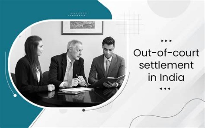 In out of court settlement?