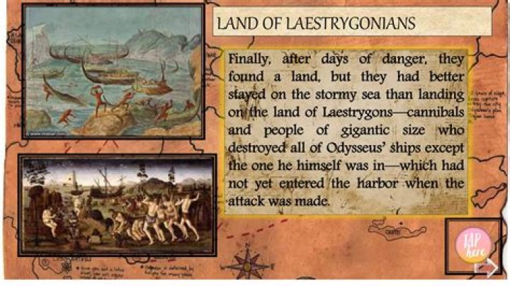 In the land of the laestrygonians odysseus lost?