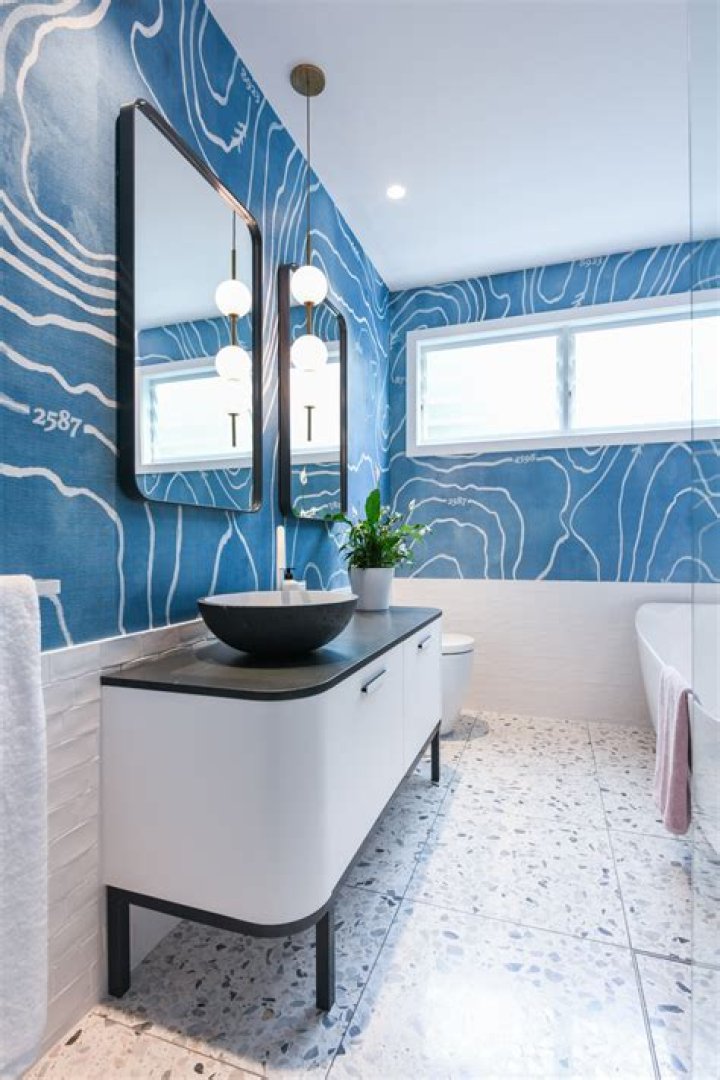 Is bathroom wallpaper waterproof?