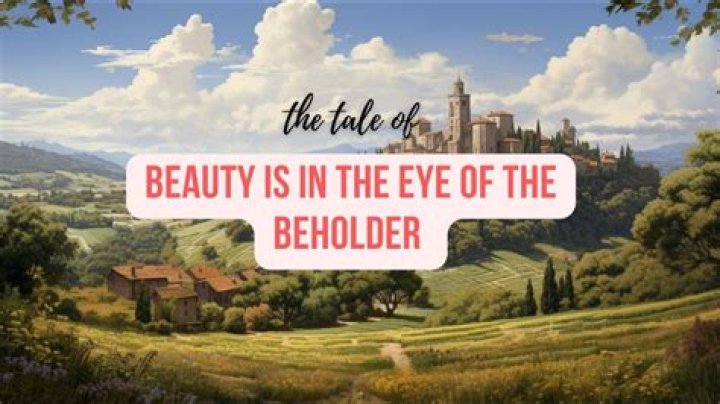 Is beauty really in the eye of the beholder?
