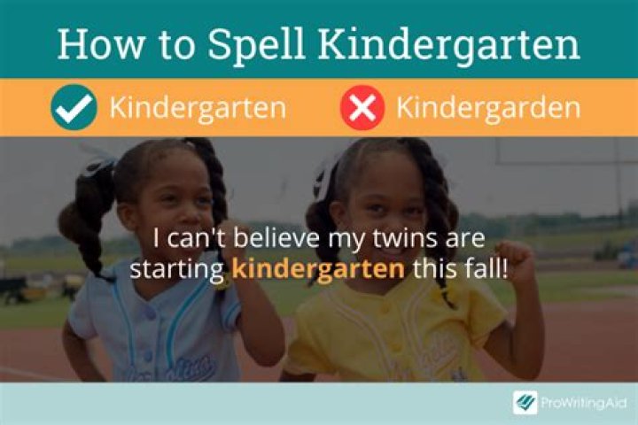 Is it kindergarten or kindergarden?