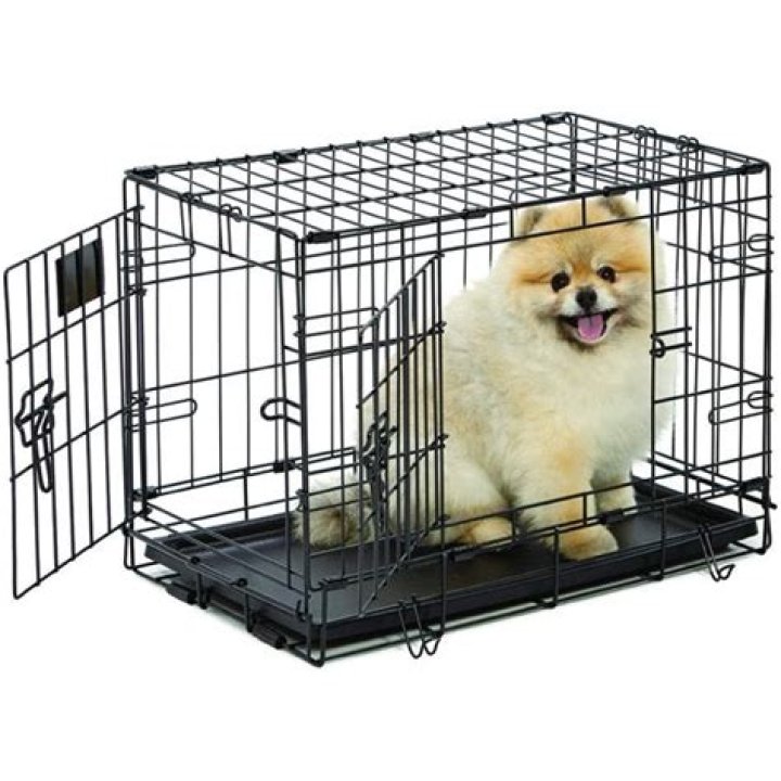 Is it OK to put puppy pads in crate?