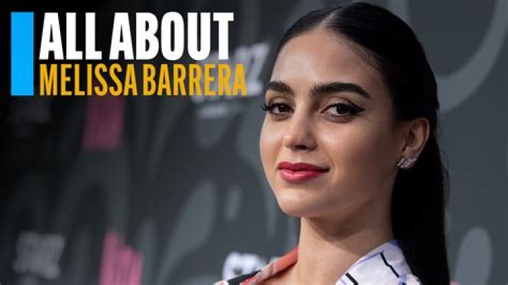 Is melissa barrera a dancer?