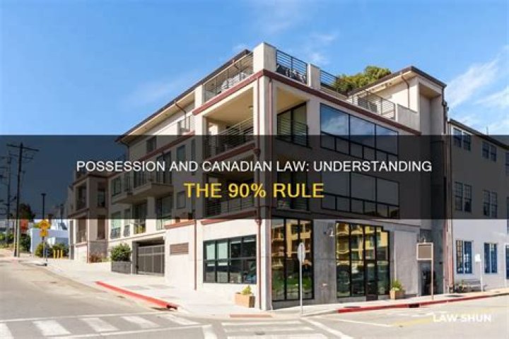 Is possession 9/10 of the law?