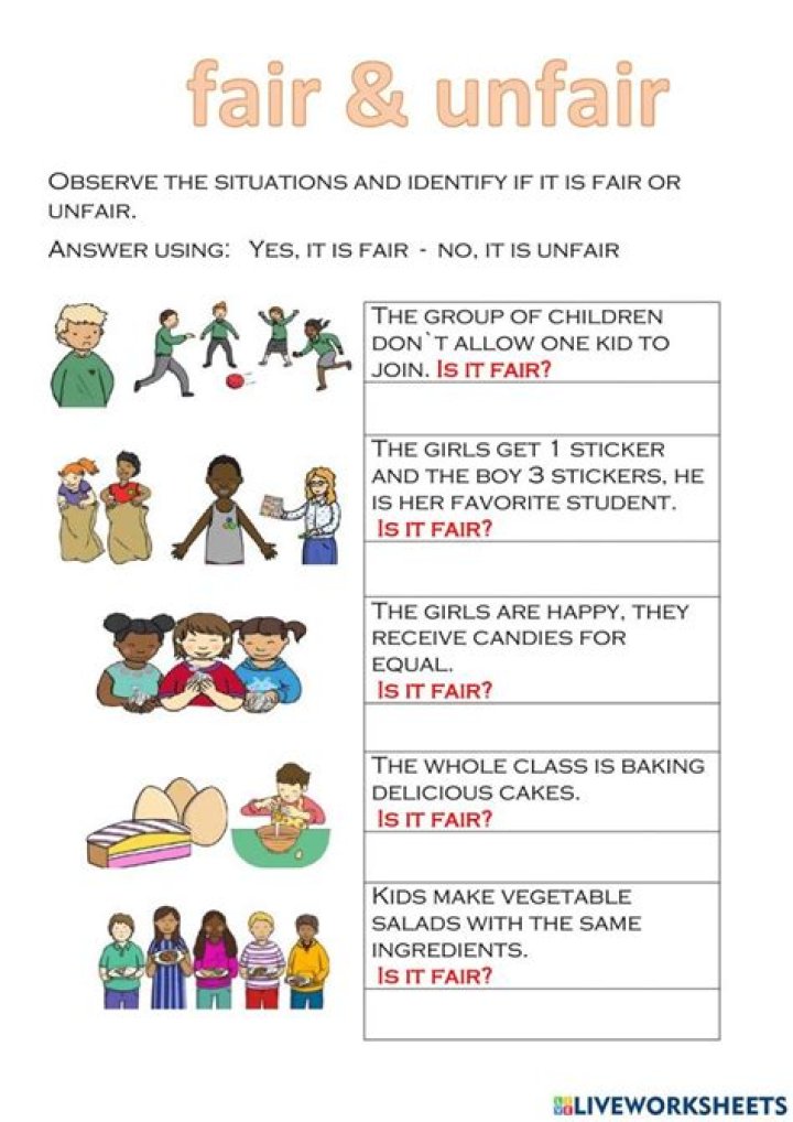 Is unfair a real word?