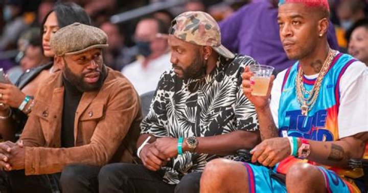 Kid Cudi & Adele Meet Courtside At Lakers Game