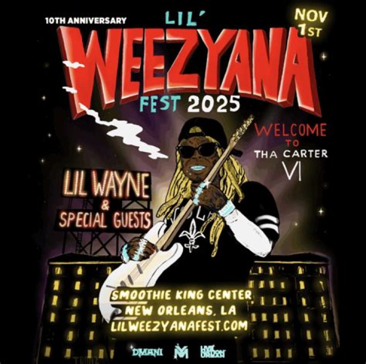 Lil Wayne Taps Jeezy As Last Minute Addition To Lil Weezyana Fest Line Up